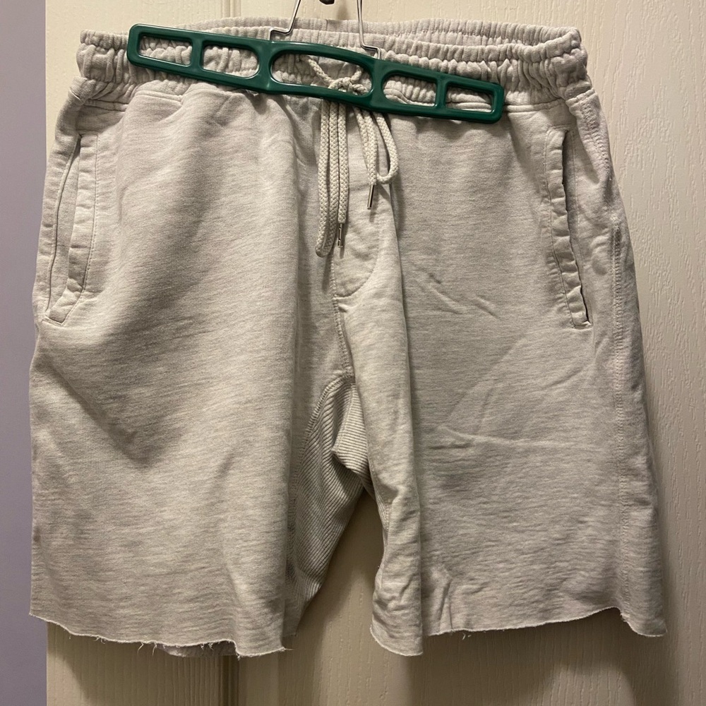 Urban Outfitters Men’s Sweat Shorts - Size medium colour white